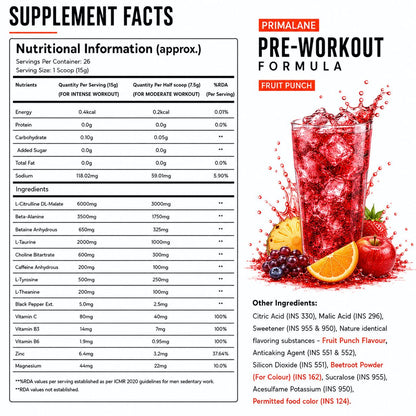 NFC PRE-WORKOUT  Cola Prime | Elite Pre-Workout Formula